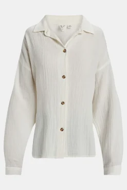 Roxy Women'S Morning Time Shirt Shirt Dames
