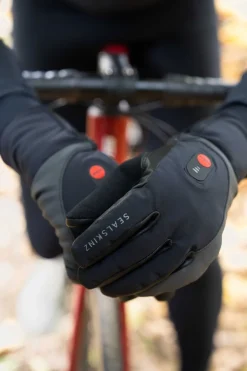 Sealskinz Seal Upwell - Waterproof Heated Fietshandschoen