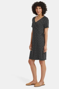 Sherpa Neha Faux Wrap Jurk Dames
