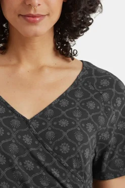 Sherpa Neha Faux Wrap Jurk Dames