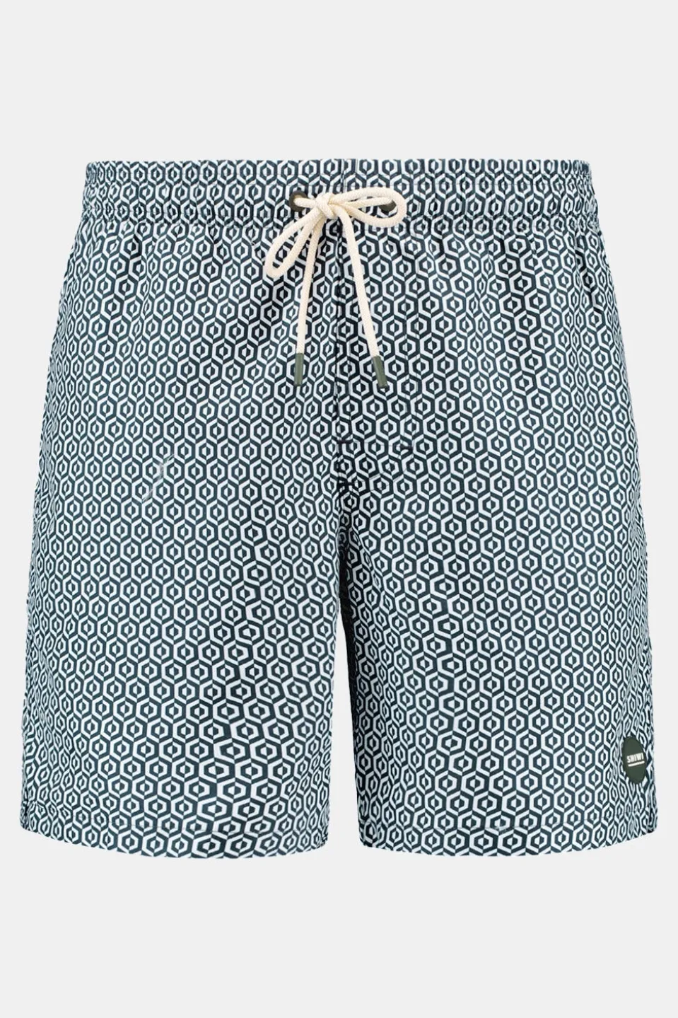 Shiwi Mike Geometrische Print Zwembroek