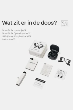 Shokz OpenFit 2+ Koptelefoon