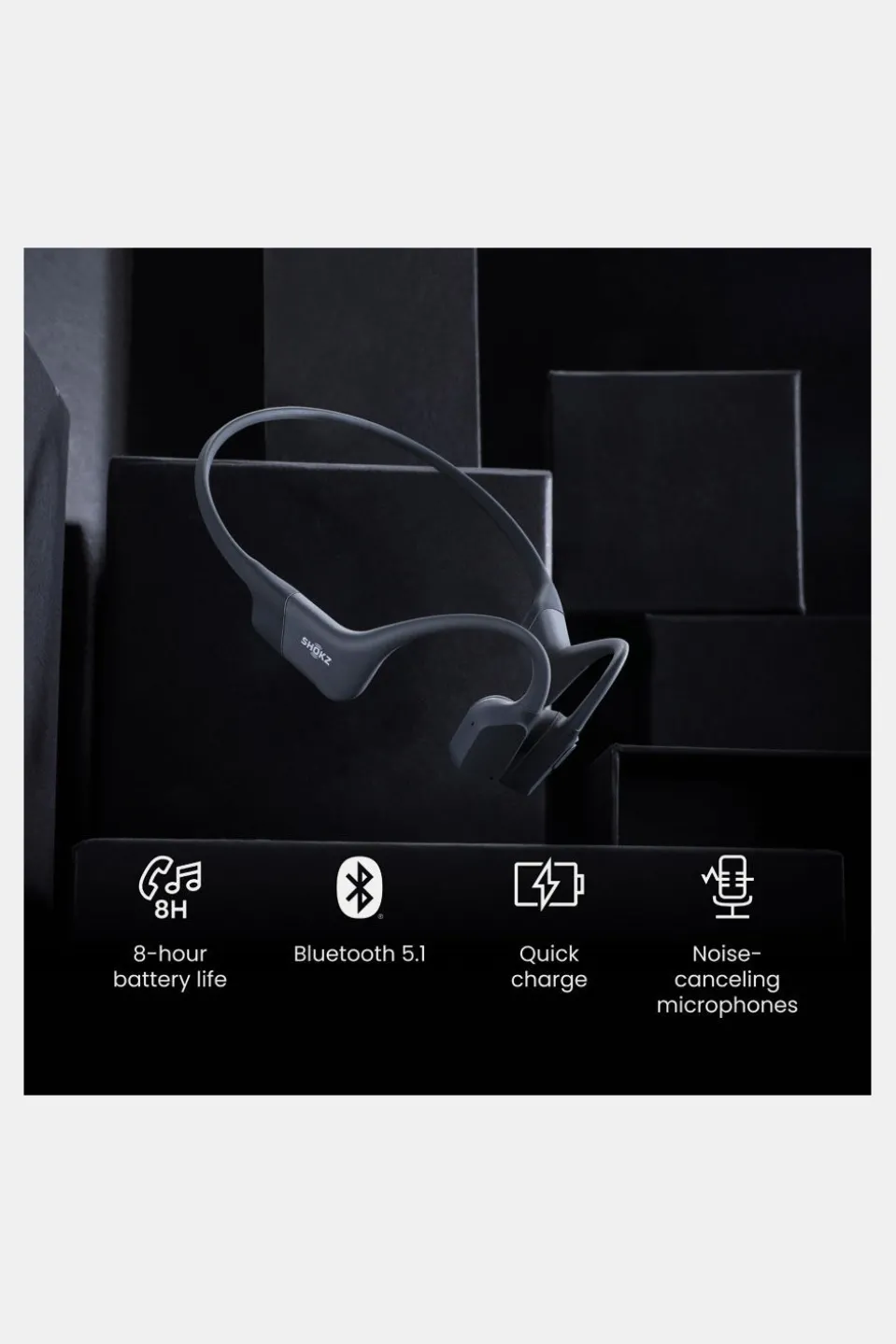 Shokz OpenRun Mini USB-C Koptelefoon