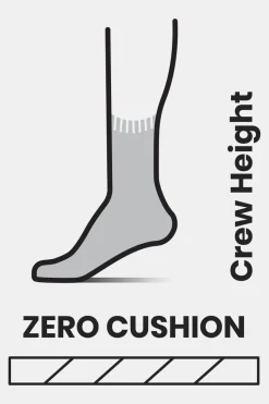 Smartwool Hike Classic Edition Zero Cushion Liner Crew Socks Sok