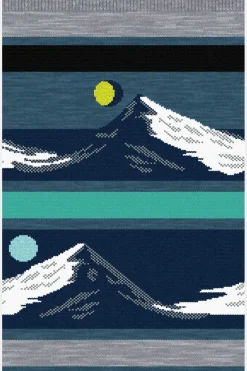 Smartwool Ski Full Cushion Midnight Pattern OTC Skisok