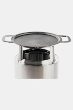 Solo Stove Adapter + Plancha Voor Ranger Uit Rvs En Gietijzer