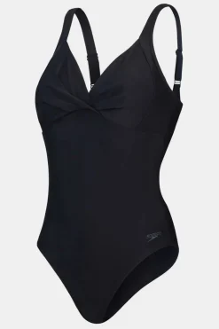Speedo Eco Cross Knot Shaping 1P Bla Badpak Dames
