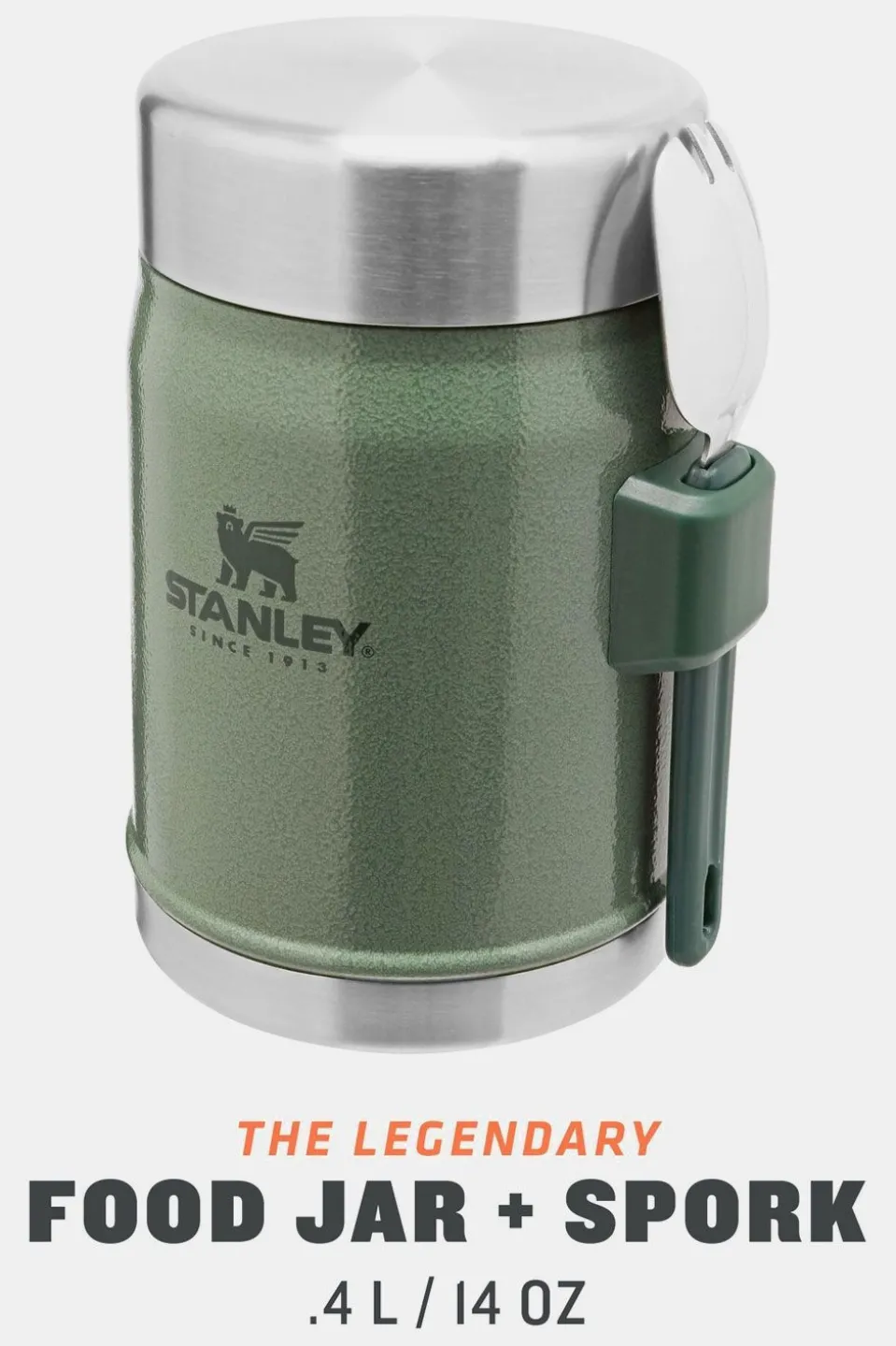 Stanley The Legendary Food Jar + Spork .4L / 14Oz