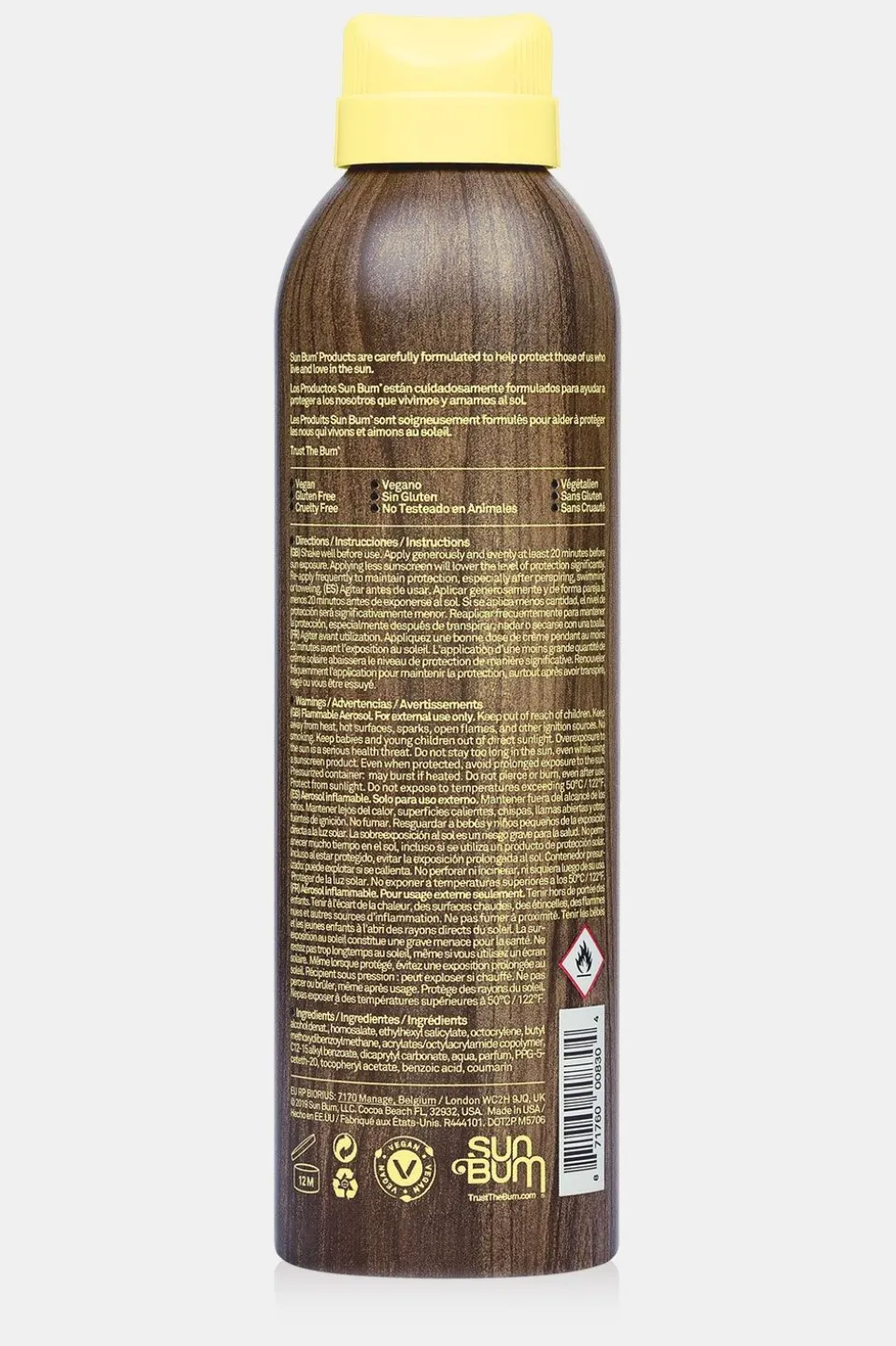 Sun Bum Original Sunscreen Spray SPF 30
