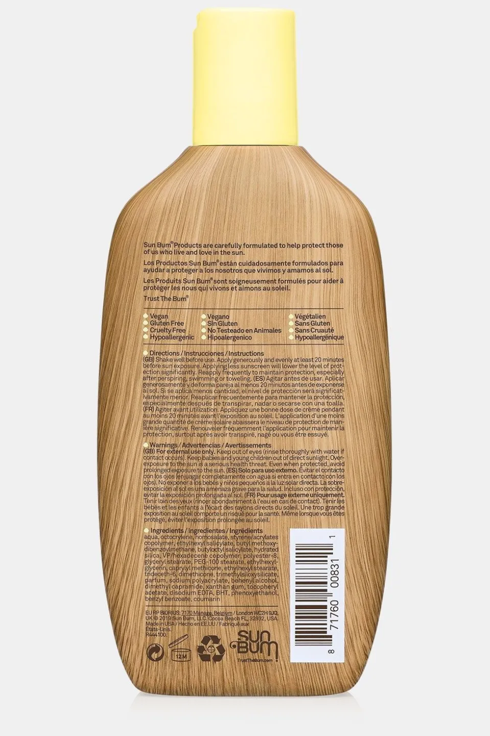 Sun Bum Original Sunscreen Lotion SPF 50
