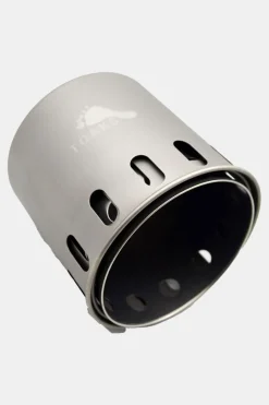 TOAKS Titanium Backpacking Wood Burning Stove STV-11