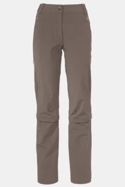 Vaude Farley Stretch Capri T-Zip III Afritsbroek Dames