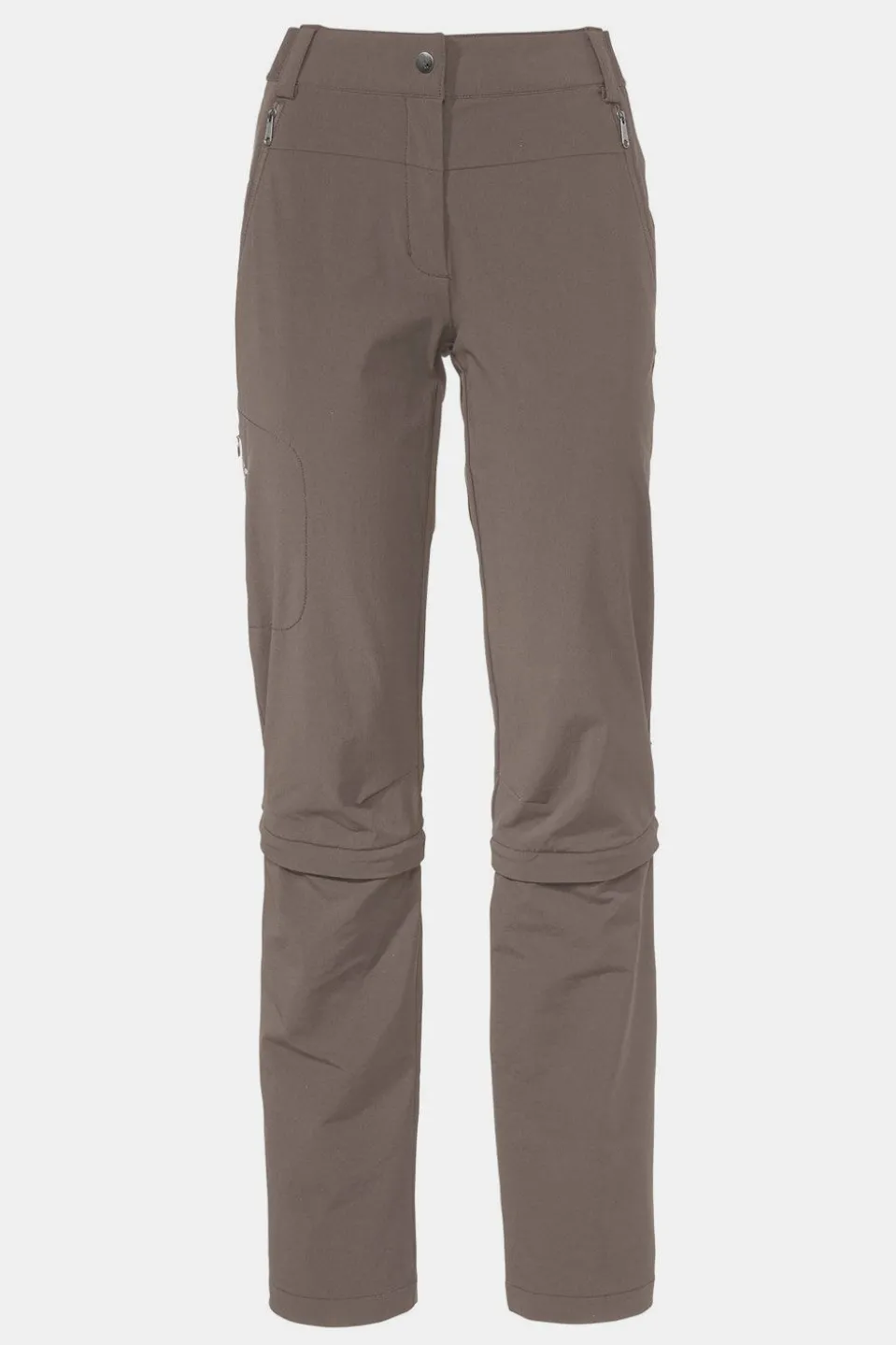 Vaude Farley Stretch Capri T-Zip III Afritsbroek Dames