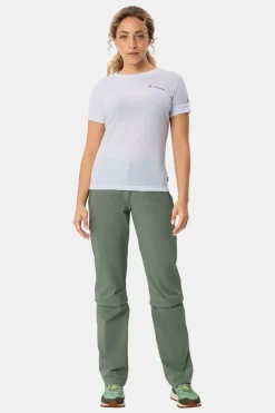 Vaude Farley Stretch Capri T-Zip III Afritsbroek Dames