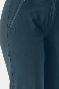 Vaude Farley Stretch Capri T-Zip III Afritsbroek Dames
