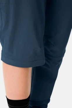 Vaude Farley Stretch Capri T-Zip III Afritsbroek Dames