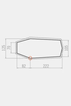 Vaude Fp Allround Taurus 2P Grondzeil