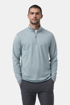 Vuori Ponto 1/2 Zip Mock Neck