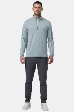 Vuori Ponto 1/2 Zip Mock Neck