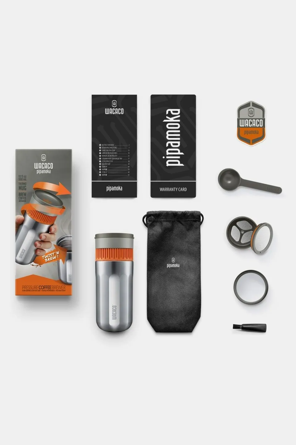 Wacaco Pipamoka Pressure Brewing Ground Coffee Device